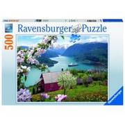 Puzzle - Ravensburger Puzzle 500 elementów Skandynawska Idylla 4005556150069 - miniaturka - grafika 1
