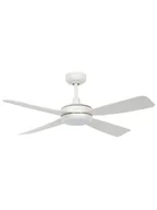 Wentylatory sufitowe - Energooszczędny wentylator sufitowy z oświetleniem LED i pilotem Slipstream White 107 cm - miniaturka - grafika 1