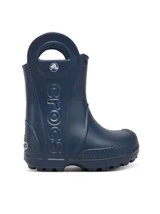 Crocs Kalosze Handle It Rain Boot T 211056 Granatowy - Buty dla chłopców - miniaturka - grafika 1