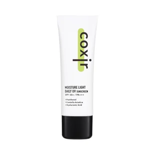 COXIR GREEN TEA CLEAR LINE Codzienny krem przeciwsłoneczny SPF z zieloną herbatą 50ml - Kremy do twarzy z filtrem - miniaturka - grafika 1