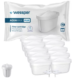 Zestaw Filtrów Wessper Do Dzbanków Dafi Unimax/Brita Maxtra, 10 Szt. + Adapter - Wkłady filtrujące - miniaturka - grafika 1