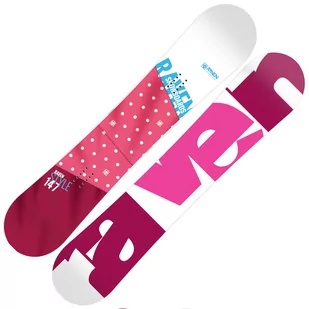 Snowboard Raven Style Pink 150cm - Deski snowboardowe - miniaturka - grafika 1