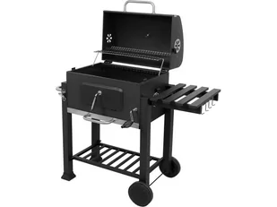 GRILL WĘGLOWY DELUXE, RUSZT 57X37CM - Grille - miniaturka - grafika 3