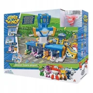 Figurki dla dzieci - SUPER WINGS ZADANIOWE LOTNISKO – WIELOKOLOROWE PRZYGODA ZESTAW OD 3 LAT - miniaturka - grafika 1