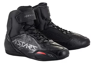 Alpinestars Faster-3 Shoes Black/Gun Metal - Buty motocyklowe - miniaturka - grafika 1