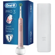 Szczoteczki elektryczne - Oral-B Pro 3 3500 Różowy - miniaturka - grafika 1