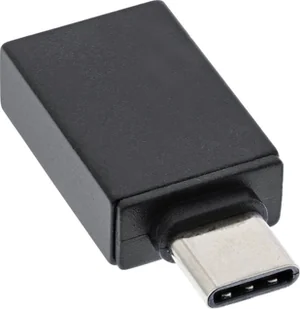 Adapter USB InLine USB-C - USB Czarny 35805 - Adaptery i przejściówki - miniaturka - grafika 1