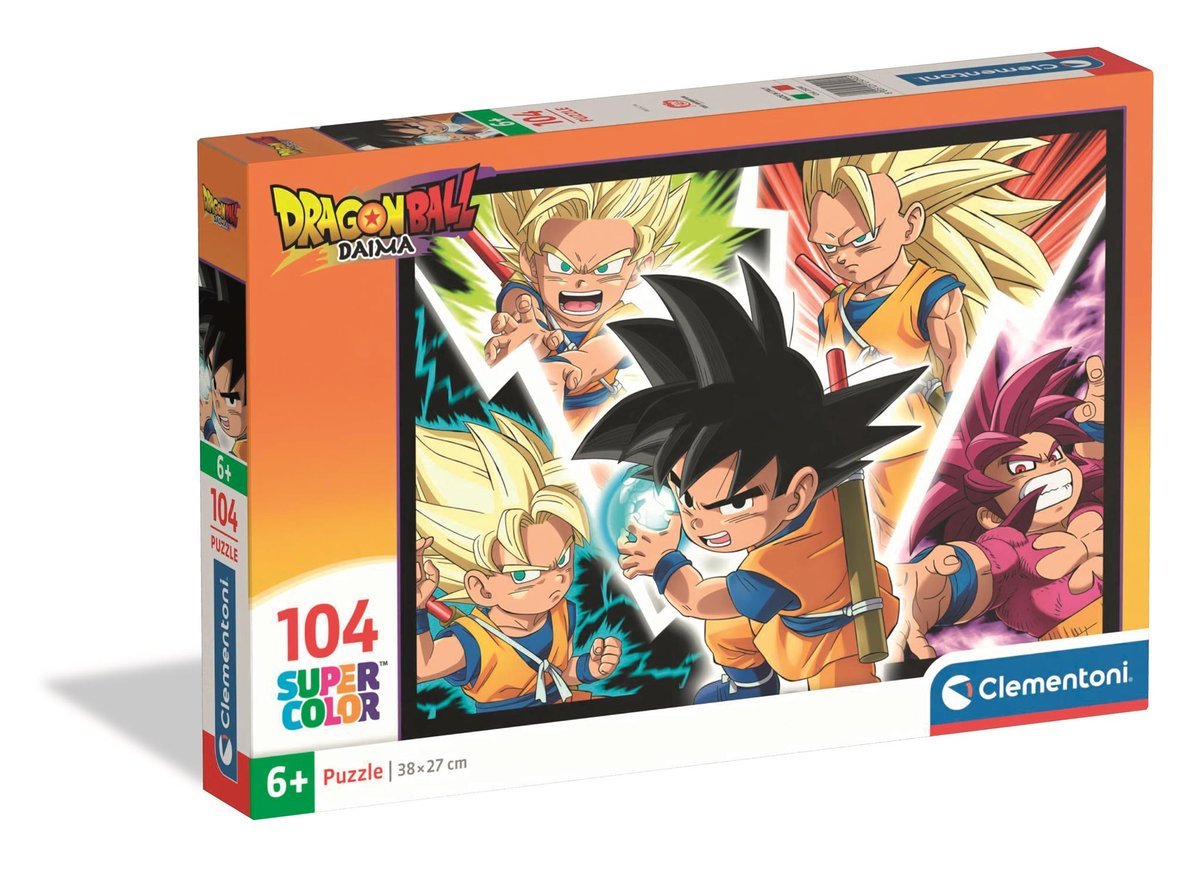 PUZZLE 104 SUPER KOLOR DRAGON BALL DAIMA 25090