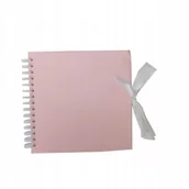 Scrapbooking - Album pamiątkowy do zdobienia różowy satynowy 35 kartek Galeria Papieru - miniaturka - grafika 1