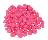 Podłoże do akwarium - Żwirek do akwarium Happet fluor róż 0.7cm 0.5kg - miniaturka - grafika 1