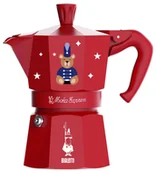 Zaparzacze i kawiarki - Bialetti Moka Express 3tz 150 ml Joyful Christmas czerwony - miniaturka - grafika 1