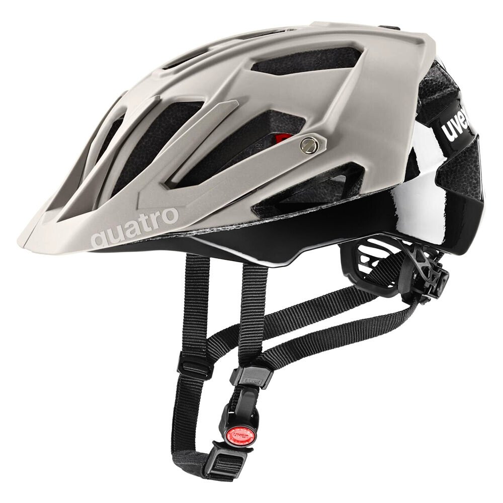 Kask rowerowy Uvex Quatro CC Oak Brown-Black (S4100260400) 52 - 57 cm
