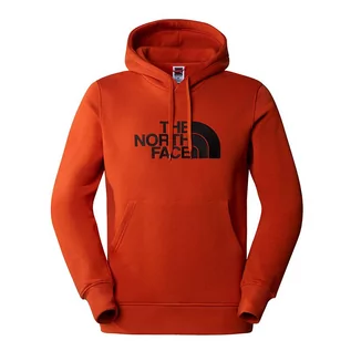 Bluzy sportowe męskie - Bluza The North Face Drew Peak 00AHJYLV41 - czerwona - grafika 1