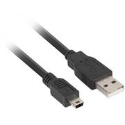 Kontrolery - Kabel Usb 2.0 Lanberg Mini Usb - Usb-a M/M 1.8M - miniaturka - grafika 1