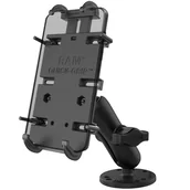Uchwyty samochodowe do telefonów - RAM Mounts Quick-Grip Uchwyt pasywny Telefon komórkowy/Smartfon, Nawigacja Czarny - miniaturka - grafika 1