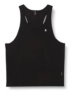 G-STAR RAW Lash Muscle Tank top, Czarny (Dk Black D22544-c627-6484), L - Koszulki i topy damskie - miniaturka - grafika 1