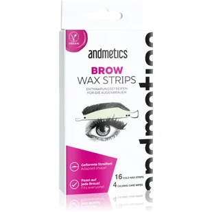andmetics Andmetics wosk do depilacji w plastrach, depilacja wąsika, brody, brwi, włosów w uszach ART00000001 - Depilacja - miniaturka - grafika 1