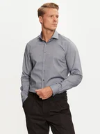 Koszule męskie - Calvin Klein Koszula K10K113539 Niebieski Regular Fit - miniaturka - grafika 1