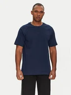 Koszulki męskie - adidas T-Shirt Premium Essentials JD3279 Granatowy Loose Fit - miniaturka - grafika 1