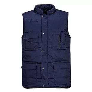 Portwest portwest S414 shetland Bodywarmer gilet nowa odzież robocza dla mężczyzn Warm ubranie, 3 XL, morski S414NARXXXL - Kamizelki męskie - miniaturka - grafika 1