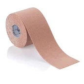 Akcesoria do rehabilitacji - Taśma do kinesiotapingu podczas aktywności fizycznej Kinesio Tape QMED (beżowy) - miniaturka - grafika 1