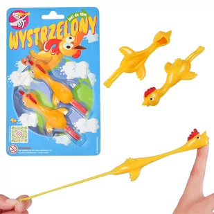 Kurczak Wystrzelony z Palców Proca - 2 szt - Zabawy w naśladowanie dorosłych - miniaturka - grafika 1