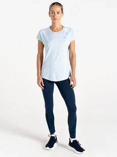 Dare 2b Koszulka sportowa "Corral Tee" w kolorze błękitnym - Koszulki sportowe damskie - miniaturka - grafika 1