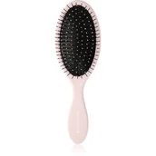 Szczotki i grzebienie do włosów - Brushworks PROFESSIONAL OVAL DETANGLING HAIR BRUSH PINK - miniaturka - grafika 1