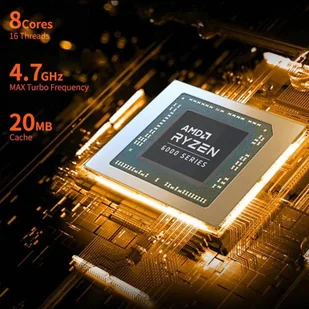 One Netbook OneXPlayer Mini Pro Game Console - AMD RYZEN 7 6800U, 16GB LPDDR5 + 512GB - Konsole i gry retro - miniaturka - grafika 6
