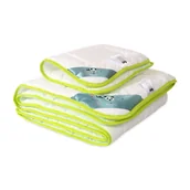 Kołdry i poduszki dla dzieci - AMZ Szamotuły Kołdra dziecięca 90x120 AMZ Panda Bamboo z poduszką 40x60 Antyalergiczna 1085-695BB - miniaturka - grafika 1