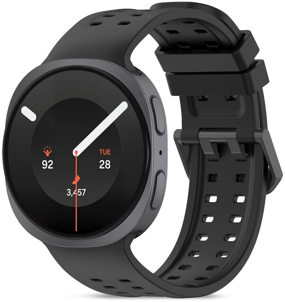 GrizzGlass TECH-PROTECT SILICONE AIR SAMSUNG GALAXY WATCH 8 / 9 / CLASSIC 40 / 44 / 46 MM BLACK