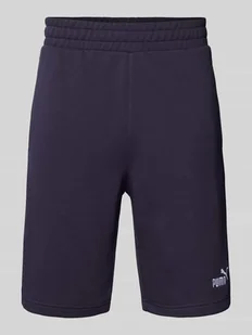 Szorty z dzianiny dresowej o kroju regular fit z wyhaftowanym logo model ‘ESS No. 1’ - Spodnie sportowe męskie - miniaturka - grafika 1