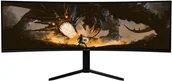 Monitory - Arozzi Nova 49 Curved 149" 5120x1440 Dual QHD LED Czarny - miniaturka - grafika 1