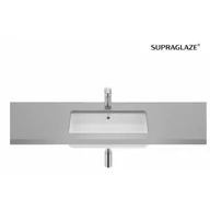 Umywalki - ROCA A3270YFS00 GAP Umywalka podblatowa prostokętna 55x35 cm Supraglaze? - miniaturka - grafika 1