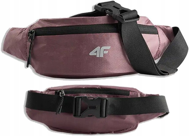 Saszetka nerka biodrowa 4F U161 54S ciemny róż