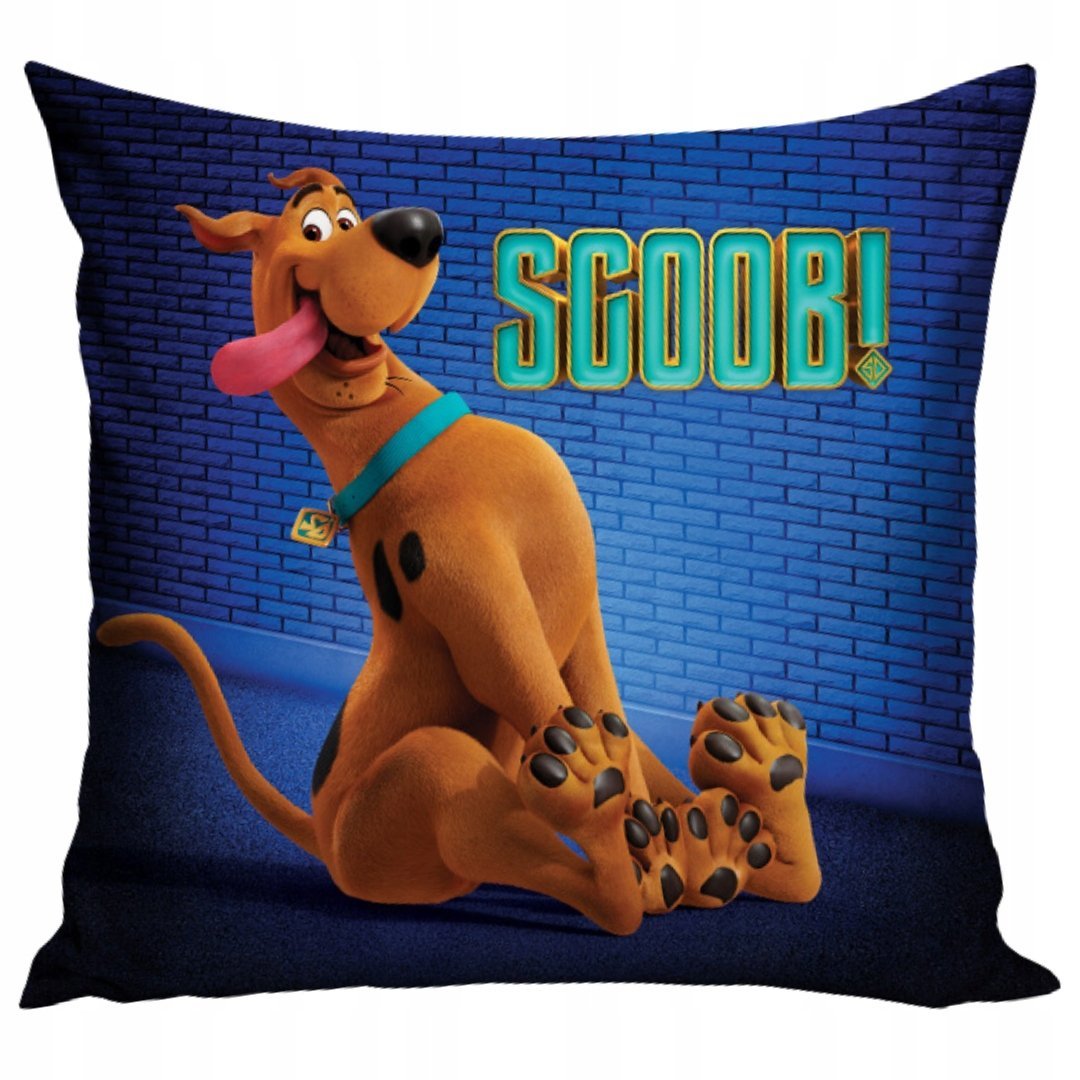 Poduszka Scooby-Doo Licencyjna Dekoracyjna z Psem do Pokoju Dziecka