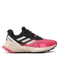 Buty trekkingowe damskie - Buty do biegania adidas Terrex Soulstride RAIN.RDY IG4177 Różowy - miniaturka - grafika 1