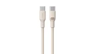 Kable USB - Kabel Havit Typ C CB6284 2.0m (beżowy) - miniaturka - grafika 1