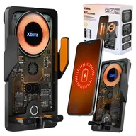 Uchwyty samochodowe do telefonów - Xblitz Automatyczny Uchwyt Samochodowy Z Funkcją Bezprzewodowego Ładowania FX7 Exclusive - miniaturka - grafika 1