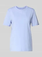 Koszulki i topy damskie - T-shirt o kroju regular fit z czystej bawełny model ‘RIA’ - miniaturka - grafika 1
