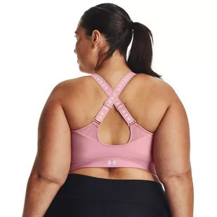 Biustonosz sportowy Under Armour Infinity High Bra Zip - Bielizna sportowa damska - miniaturka - grafika 10