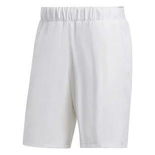 adidas Męskie szorty (1/4) Club Sw Short, białe, HS3283, L 9" - Spodenki damskie - miniaturka - grafika 1