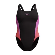 Stroje kąpielowe - Damski Strój kąpielowy SPEEDO CLBLK 2.0 1PC AF 8-00424815357 – Fioletowy - miniaturka - grafika 1