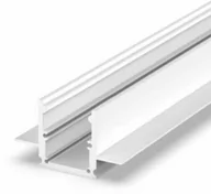 Taśmy LED - Profil LED P25-2 200cm podtynkowy szer. 14mm osłonka C9 biały - miniaturka - grafika 1