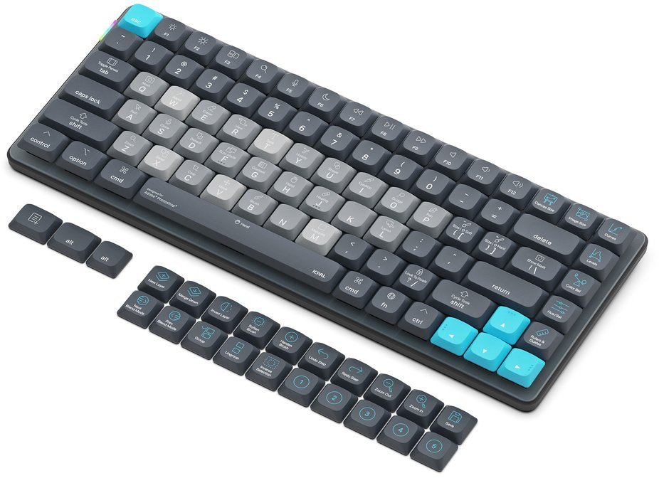 JCPal Bezprzewodowa klawiatura Dash Wireless Shortcut Keyboard - Adobe Photoshop