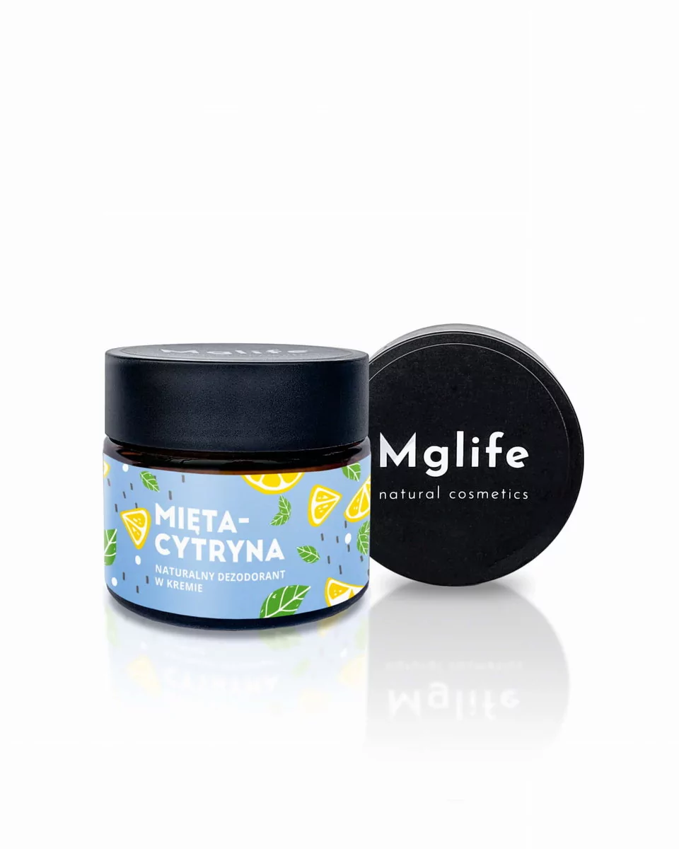 Mglife naturalny dezodorant w kremie Mięta-cytryna