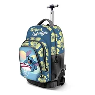 Plecaki - Lilo i Stitch Lifestyle -Plecak na Kółkach GTS FAN, Niebieski, 32 x 47 cm, Pojemność 39 L - miniaturka - grafika 1