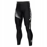 Kimona, stroje i obuwie - Extreme Hobby Legginsy Męskie HOOLS czarne XL - miniaturka - grafika 1