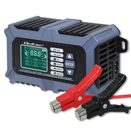 Prostowniki samochodowe - Qoltec Inteligentna mikroprocesorowa ładowarka z testerem baterii i funkcją naprawy 12V | 6A | LCD | Prostownik do akumulatora AGM LiFePO4 GEL - miniaturka - grafika 1