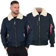 Odzież taktyczna i umundurowanie - Kurtka Alpha Industries Injector III 143104-07 - Granatowa XXL - miniaturka - grafika 1